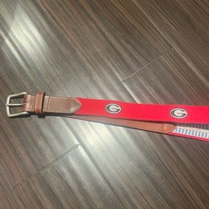 Peter Millar UGA belt. New, never been worn